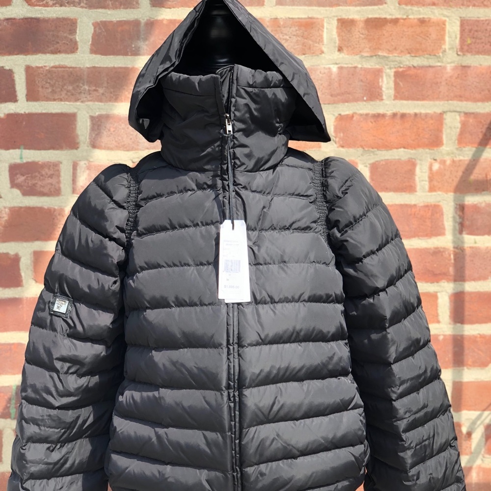 Versace Short Puffer Jacket NWT